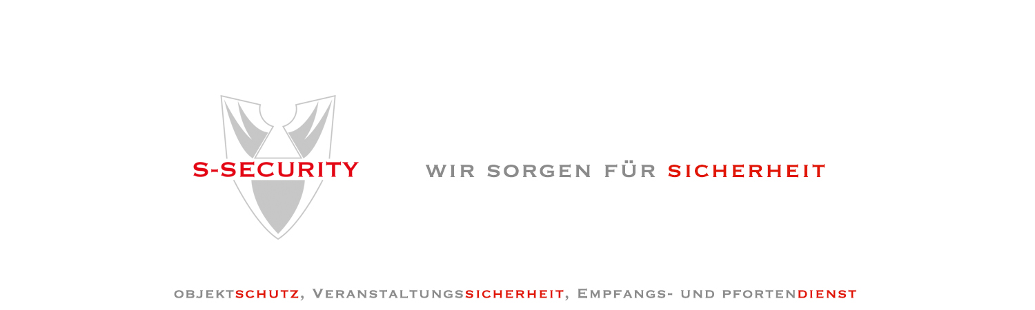 S-Security – wir sorgen für Sicherheit